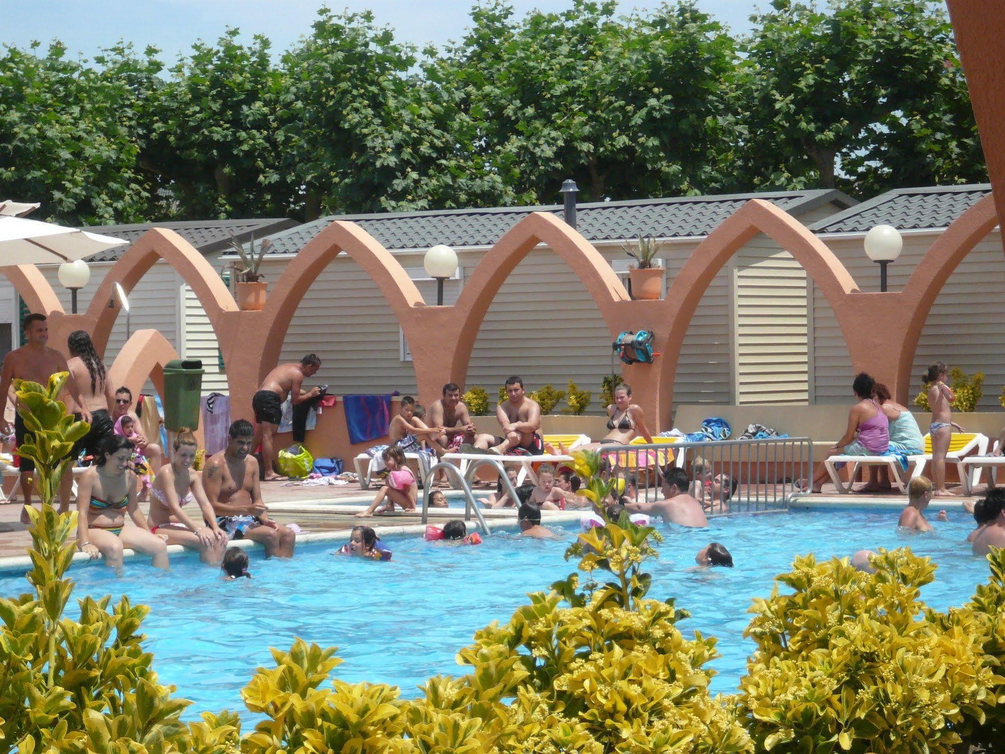 Camping El Camell Pineda de Mar Kültér fotó